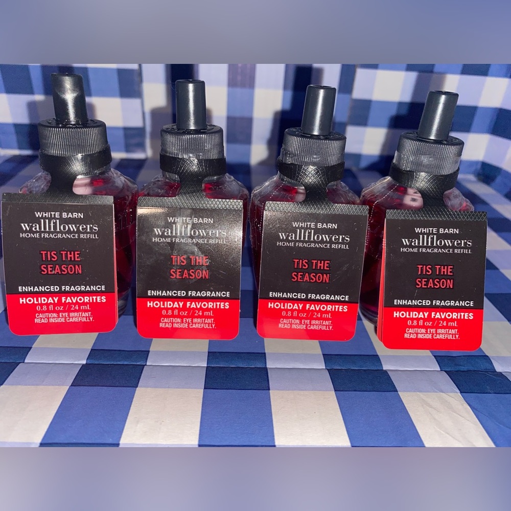 Bath and Body Works Tis The Season Wallflowers Fragrance Refill x5
